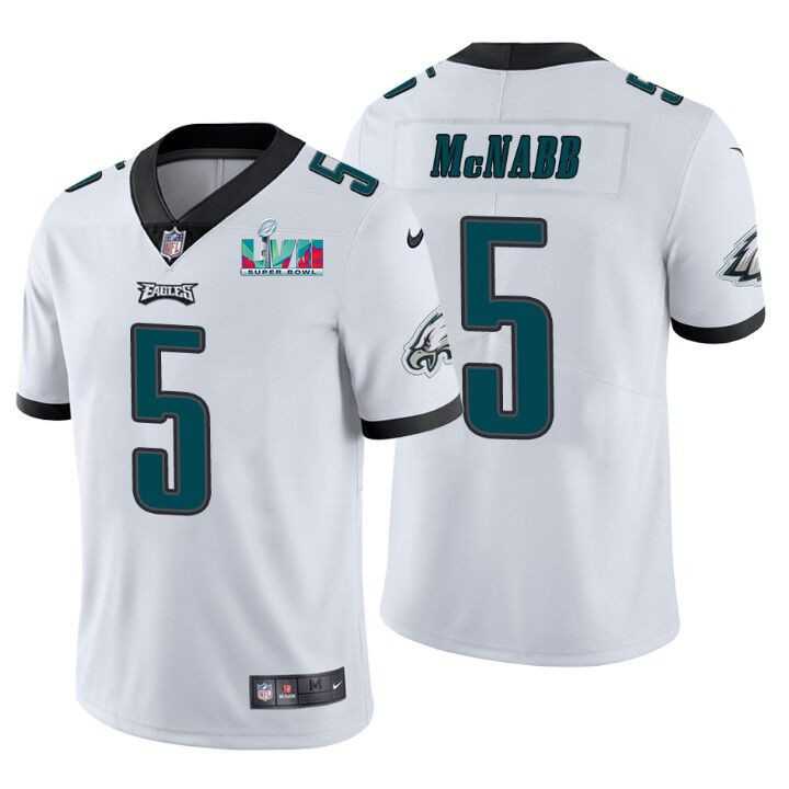 Men & Women & Youth Philadelphia Eagles #5 Donovan McNabb White Super Bowl LVII Patch Vapor Untouchable Limited Stitched Jersey,We sell and wholesale Men & Women & Youth Philadelphia Eagles #5 Donovan McNabb White Super Bowl LVII Patch Vapor Untouchable Limited Stitched Jersey on line form chian!